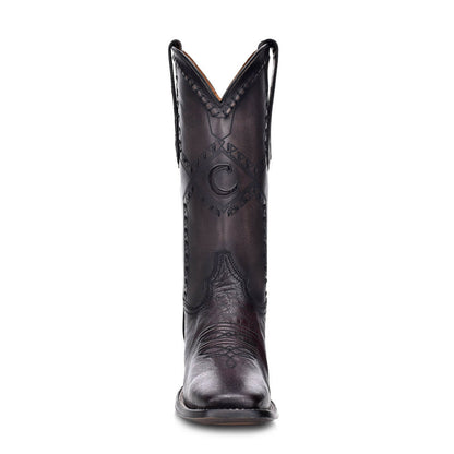 Rodeo Smooth Ostrich Cowboy Cuadra Boots