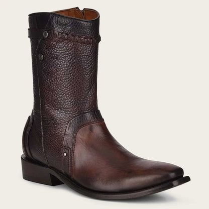 CUADRA MEN'S TOBACCO FRENCH TOE BOOT