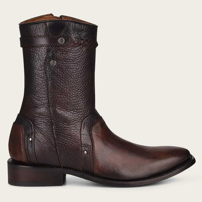 CUADRA MEN'S TOBACCO FRENCH TOE BOOT