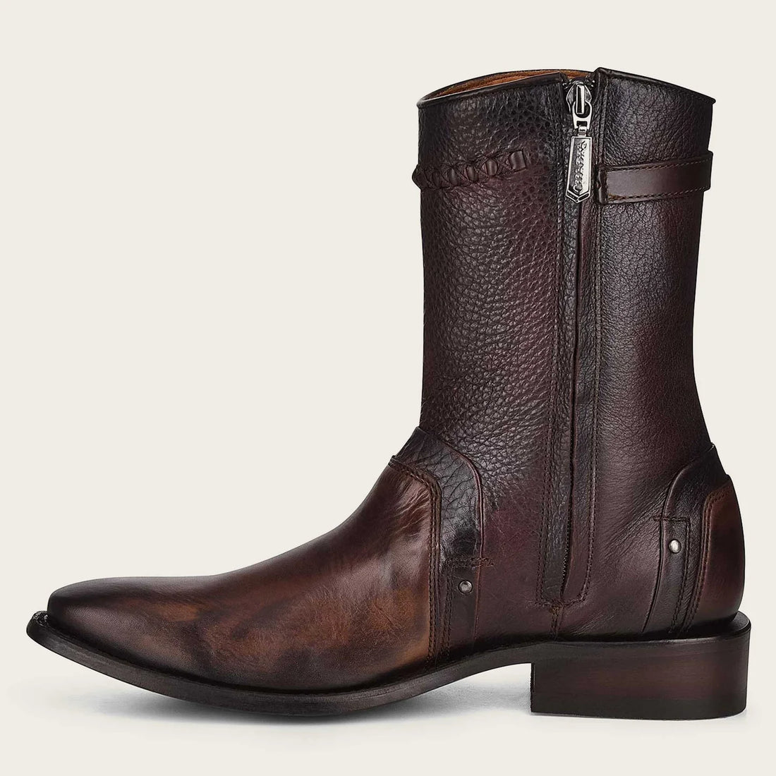 CUADRA MEN'S TOBACCO FRENCH TOE BOOT
