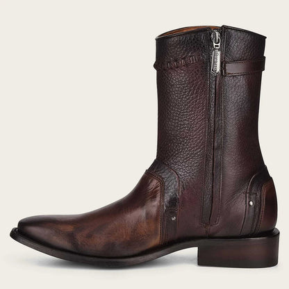CUADRA MEN'S TOBACCO FRENCH TOE BOOT