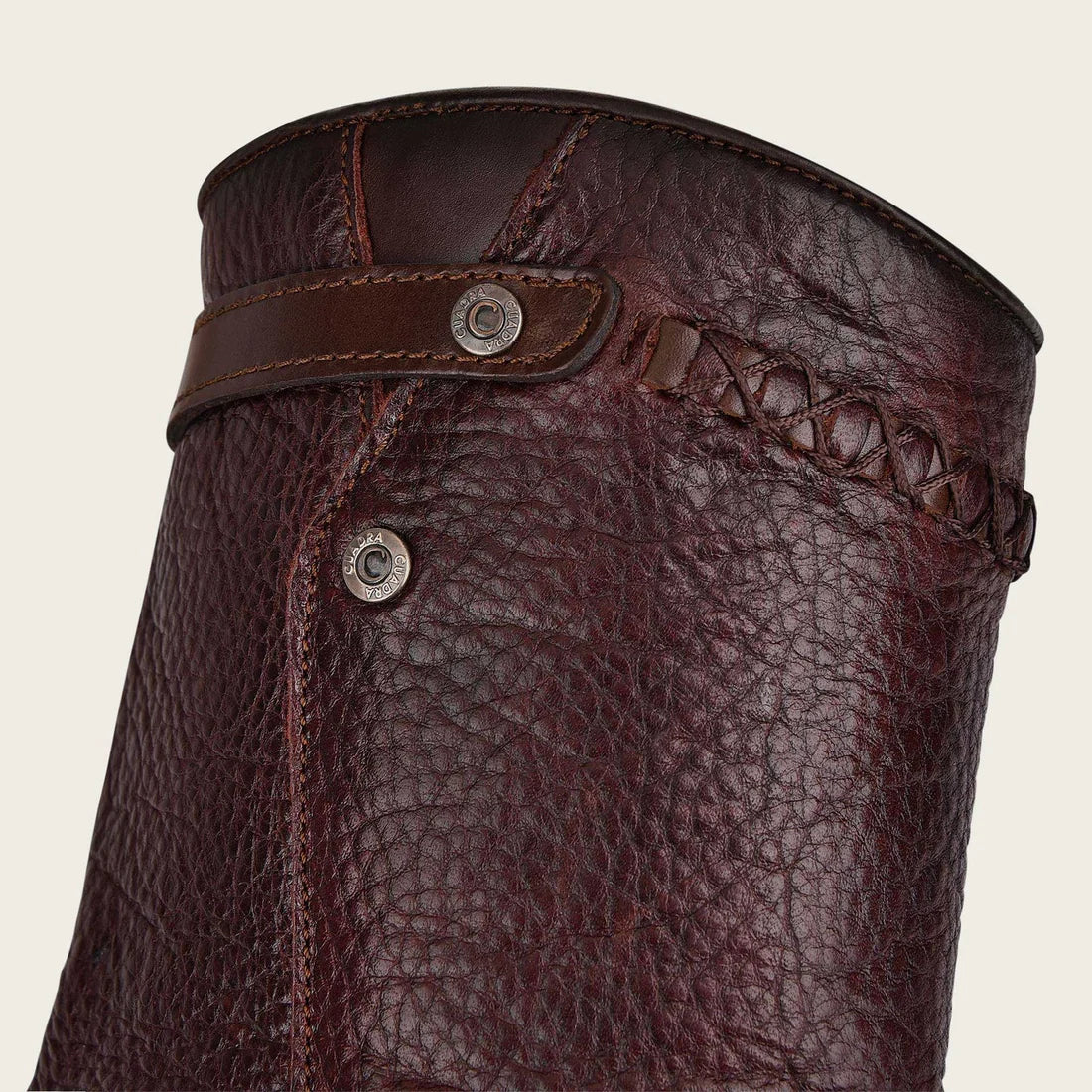 CUADRA MEN'S TOBACCO FRENCH TOE BOOT