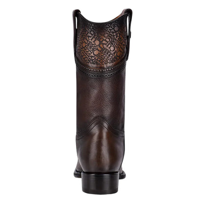 Cuadra Men’s Narrow Square Toe Boot Chocolate