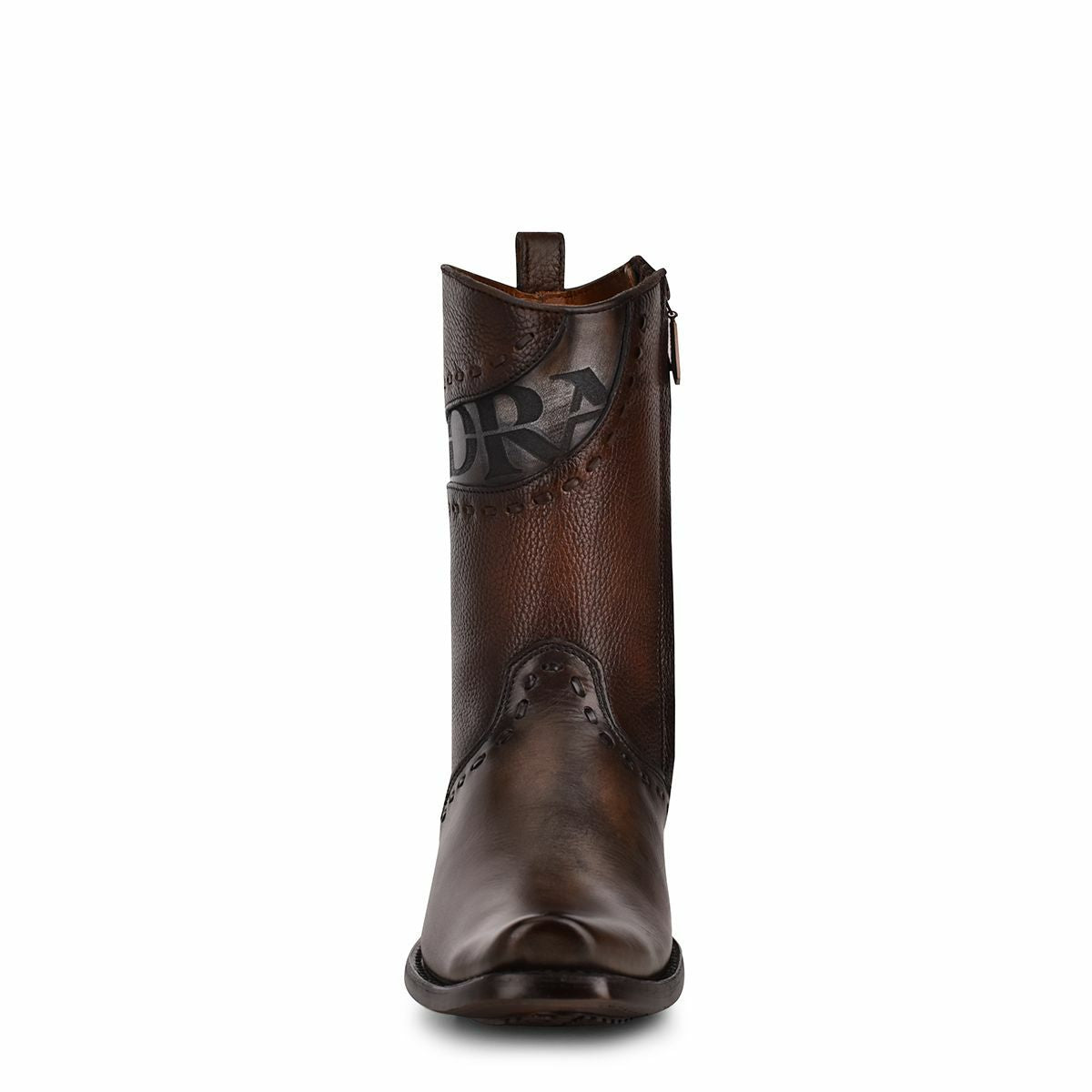 Bovine Leather Urban Stye Boots Inside Zipper Cuadra Boots