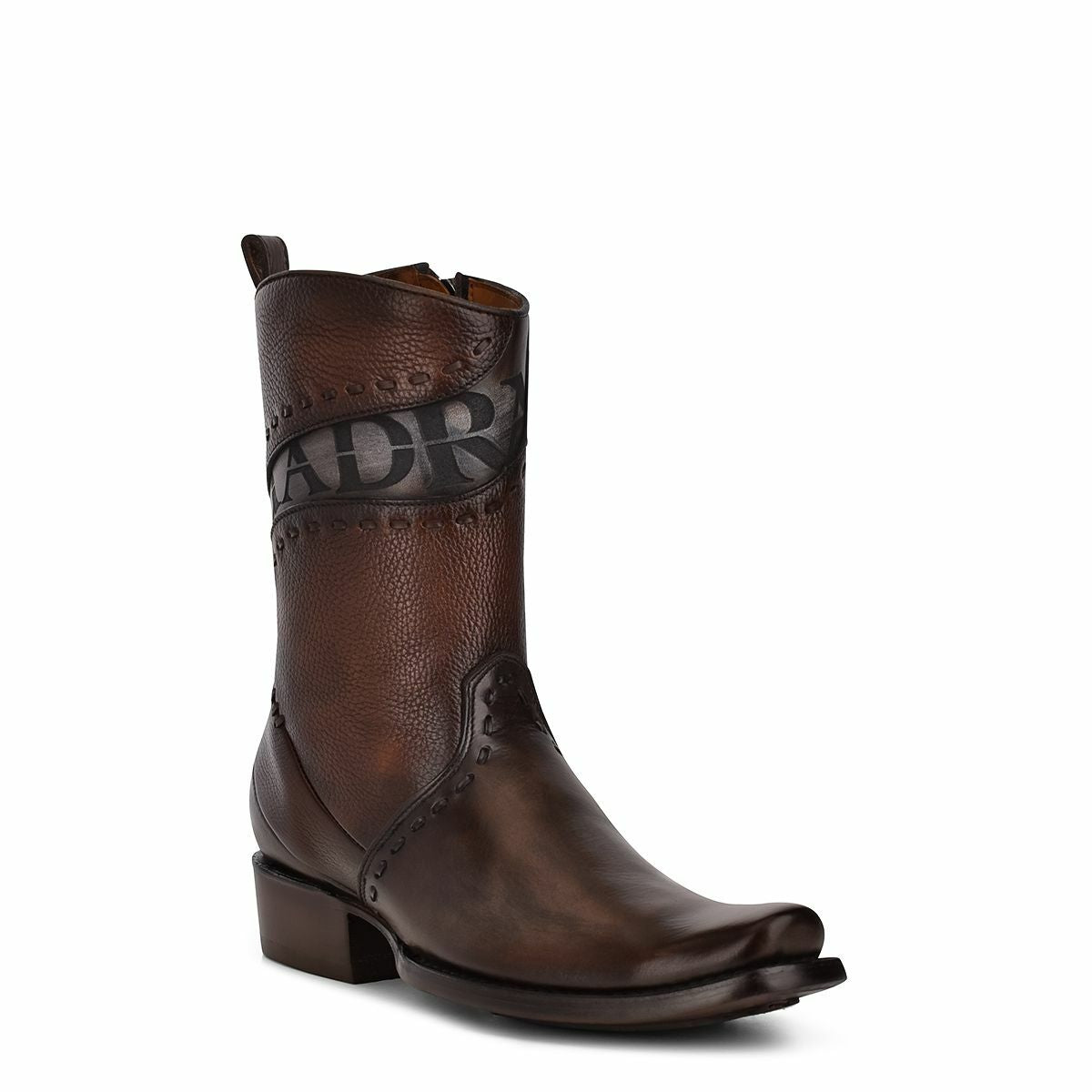 Bovine Leather Urban Stye Boots Inside Zipper Cuadra Boots