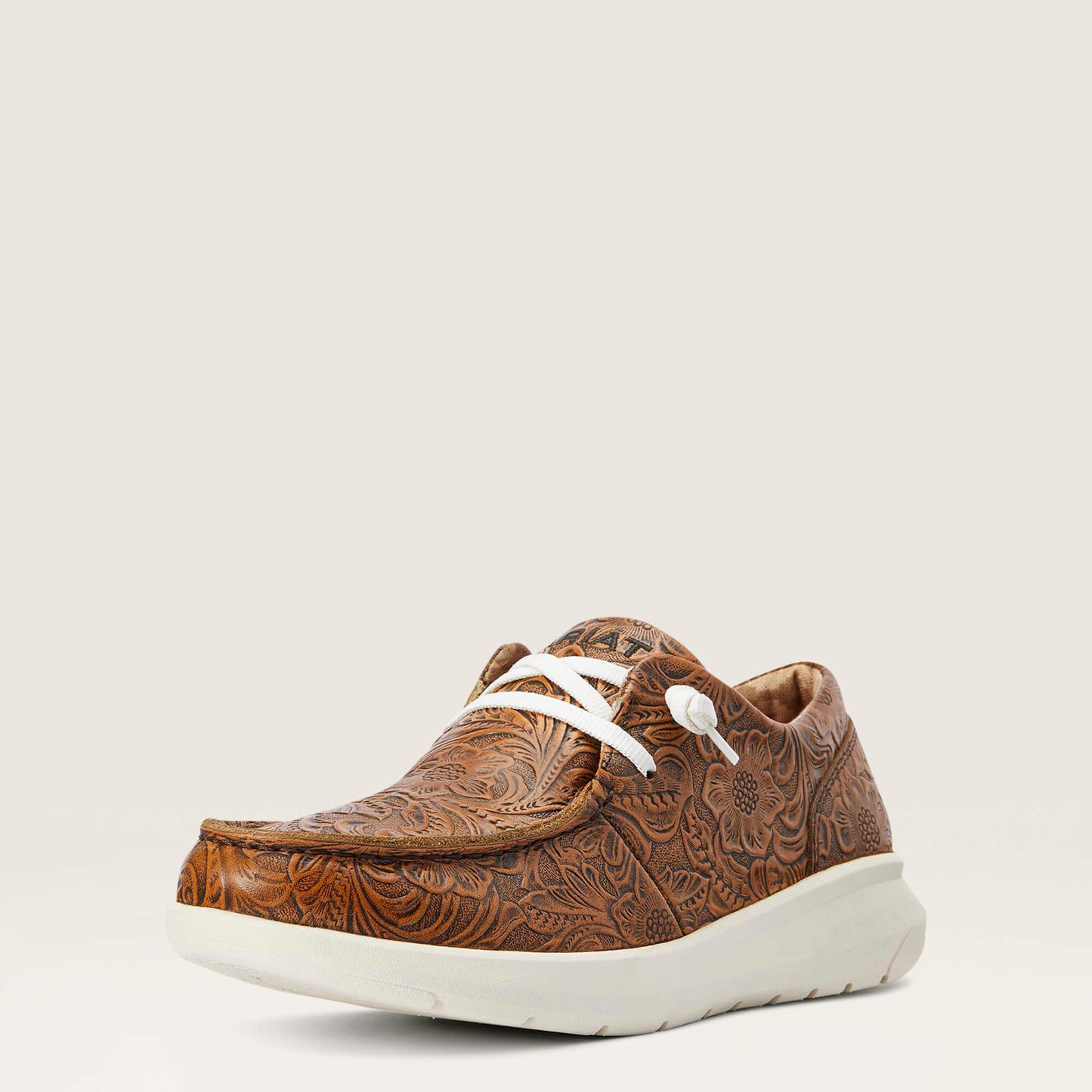 Ariat Women’s Hilo Brown Floral Emboss Shoes 10042508