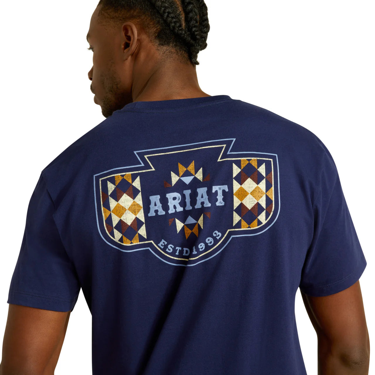 Ariat Men's Woven West SS T-Shirt