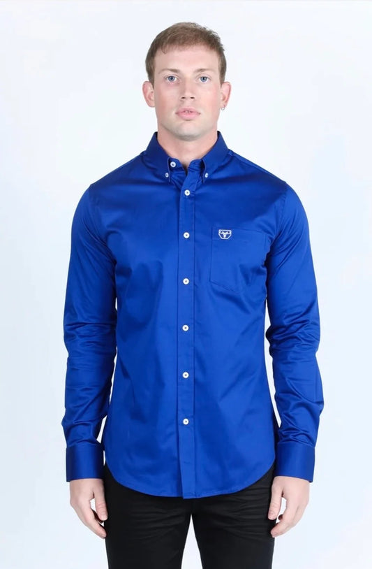 Platini Mens Modern Fit Stretch Dress Shirt CTL9830