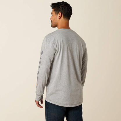 Ariat Men’s Rebar Workman Logo LS T-Shirt
