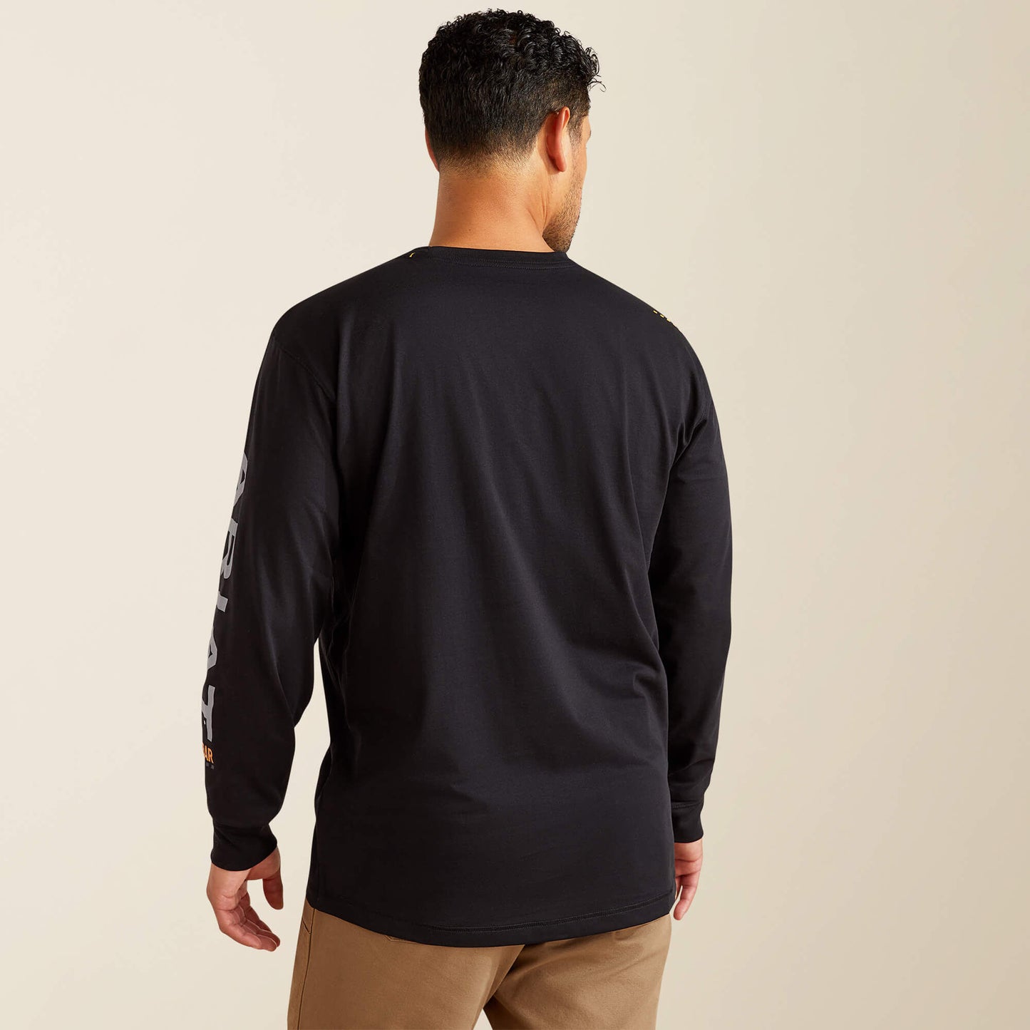Ariat Men’s Rebar Workman Logo LS T-Shirt