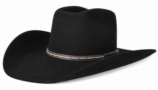 Stetson Stallion Square Cowboy Black Felt Hat SWSQRS-7942