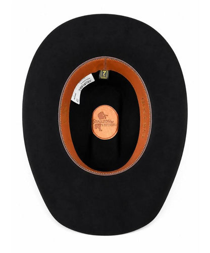 Stetson Stallion Square Cowboy Black Felt Hat SWSQRS-7942