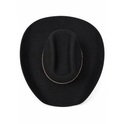 Stetson Stallion Square Cowboy Black Felt Hat SWSQRS-7942