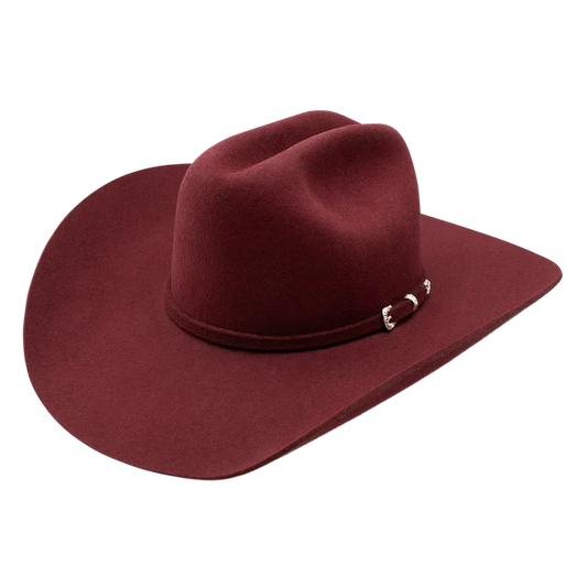 Charlie 1 Horse Ladies The Cowgirl Cranberry Felt Hat