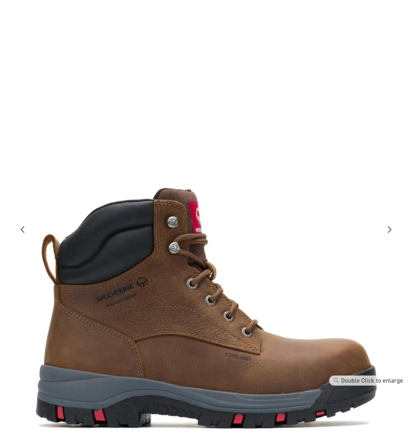 Wolverine Men’s Garrett 6" Steel-Toe Work Boot W261132
