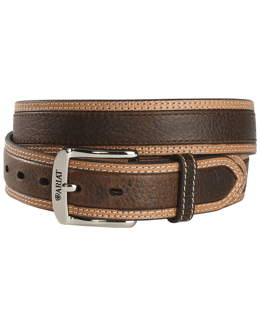 Ariat Men's Oiled Diesel Brown Belt