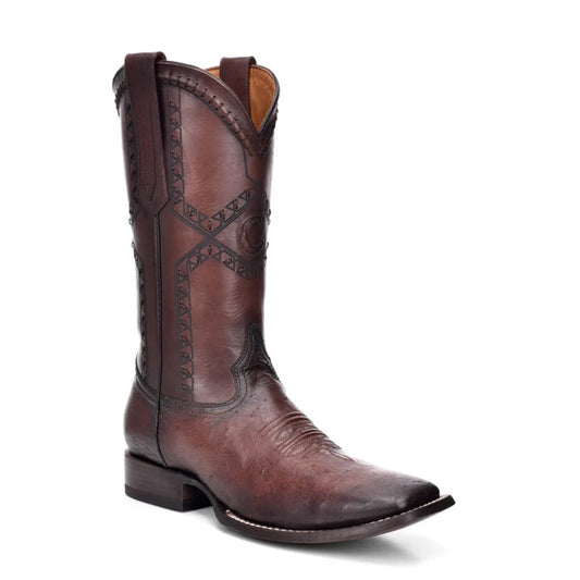 Cuadra Men Smooth Ostrich Boot CU426