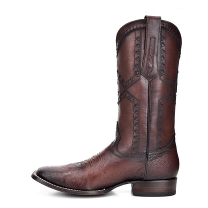 Cuadra Men Smooth Ostrich Boot CU426