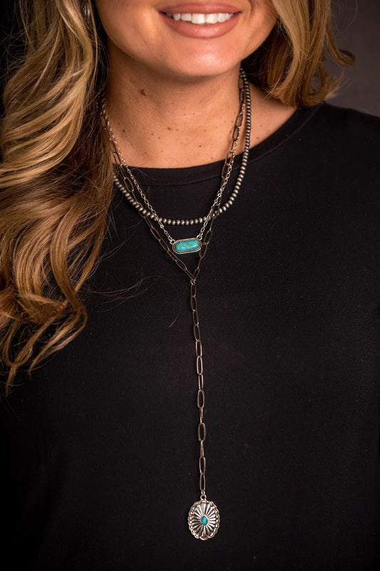 West & Co Layered Y Necklace