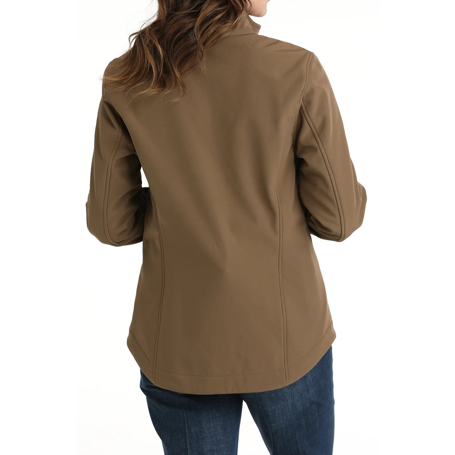 Cinch Ladies Brown Concealed Carry Textured Bonded Jacket