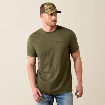 Ariat Men’s Rust Serape Shield T-Shirt 10079616