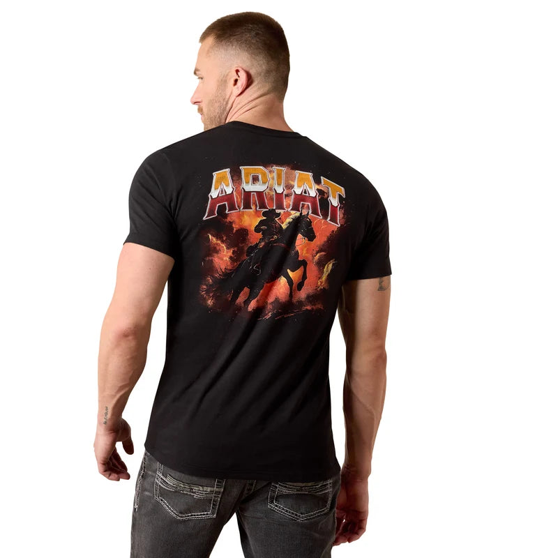 Ariat Men’s Country Rock Black T-Shirt 10079501