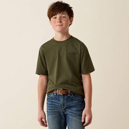 Ariat Boys Rust Serape Shield T-Shirt 10079615