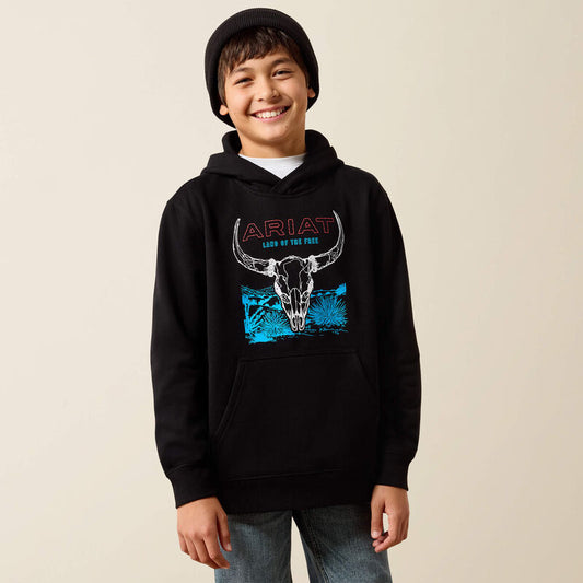 Ariat Boys Bison Bureau Hoodie 10079495
