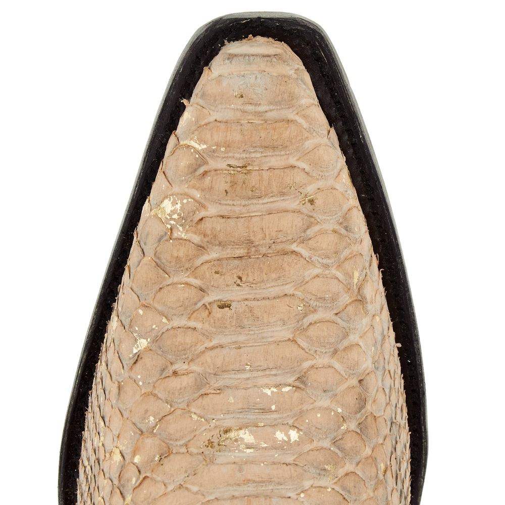 Corral Ladies Honey Python Snip Toe Boots A4295