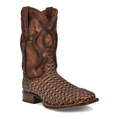 Dan Post Men's Stanley Brown Basket Weave Leather Boots DP4903