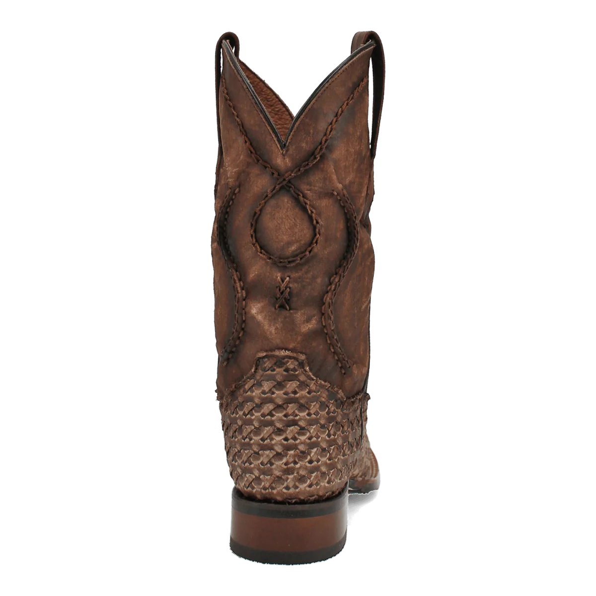Dan Post Men's Stanley Brown Basket Weave Leather Boots DP4903