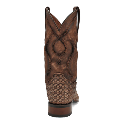 Dan Post Men's Stanley Brown Basket Weave Leather Boots DP4903