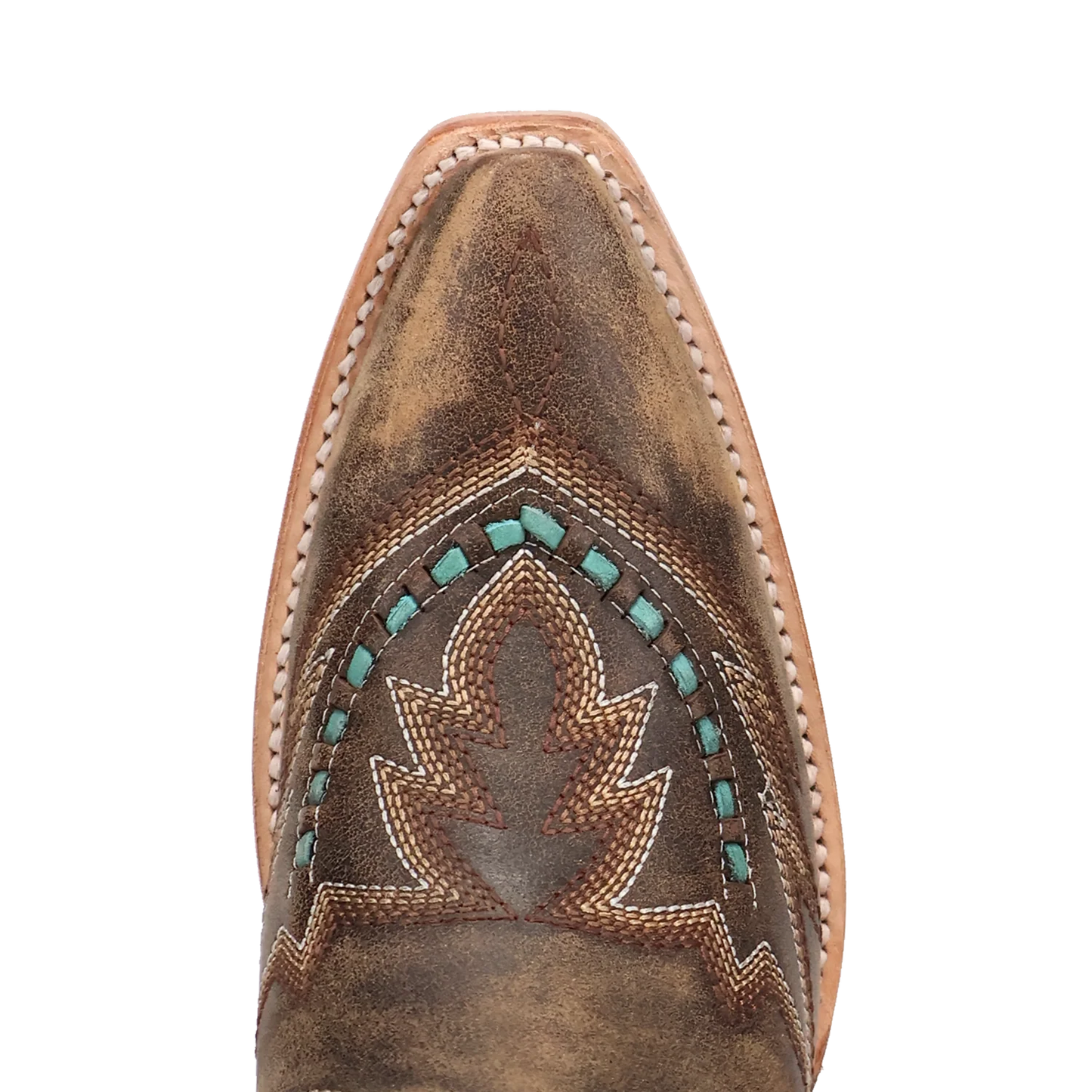 Dan Post Ladies Honey Brown Mesa Leather Western Boots DP7054