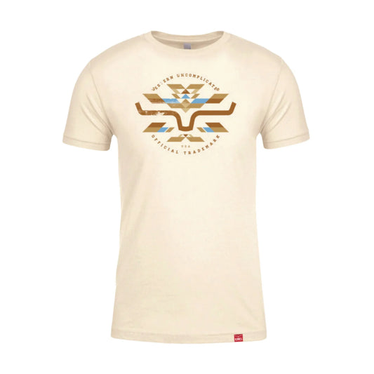 Kimes Ranch Men's Circular Serape Western Beige T-Shirt MSH0000168