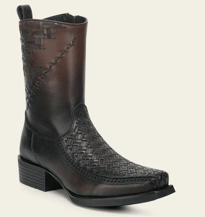 Cuadra Men's Zipper Brown Boot CC293