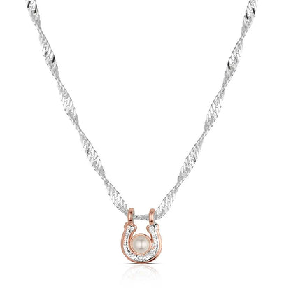 Montana Silversmiths rosewood Rodeo Necklace NC6471