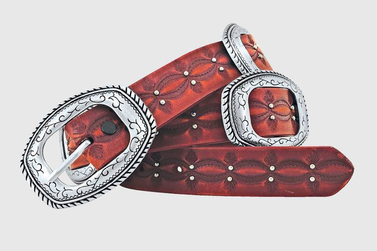 Wrangler Red Ladies Belt 7909390-600