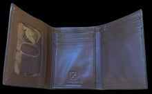 Twisted-X Chocolate Tooled Leather Tri-Fold Wallet XRC-T5