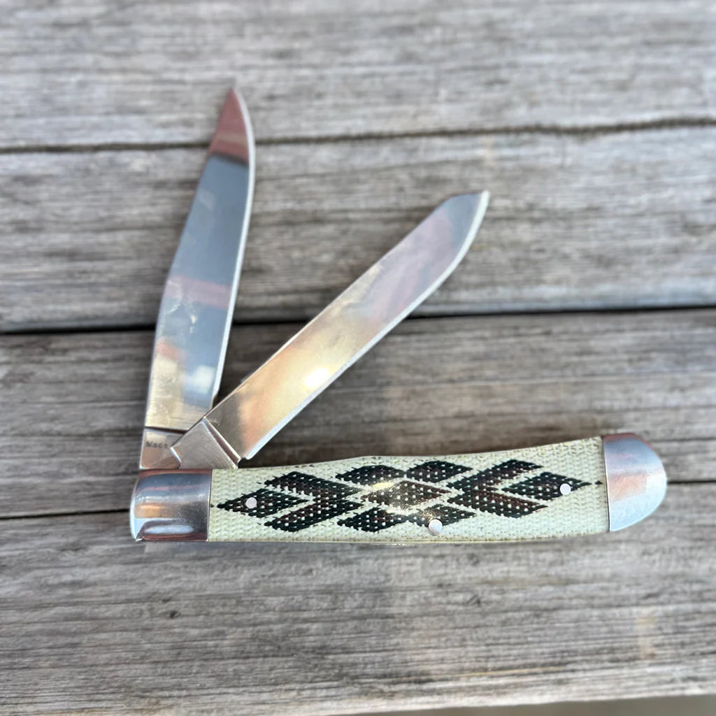 Circle SH Southwest Pattern Trapper Knife AP106