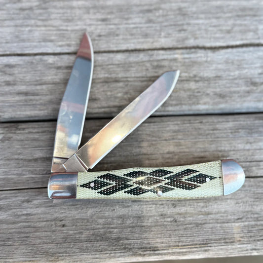 Circle SH Southwest Pattern Trapper Knife AP106