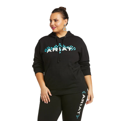 Ariat Women's Black Chest Logo Hoodie
