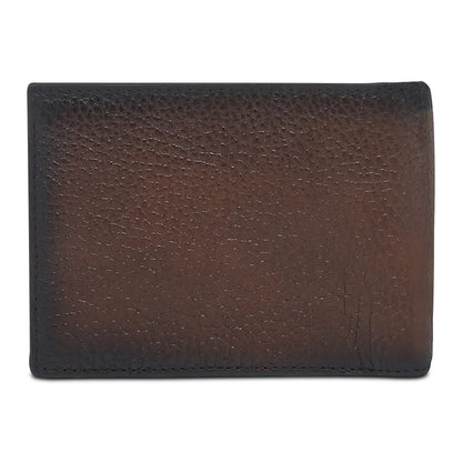 Cuadra Men’s Brown Leather Bifold Wallet DU715
