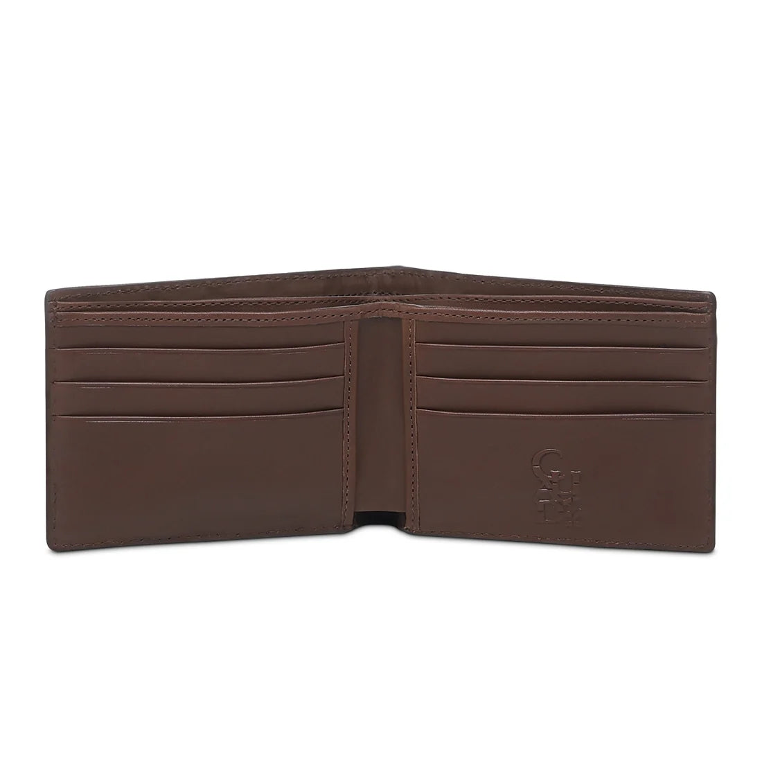 Cuadra Men’s Brown Leather Bifold Wallet DU715
