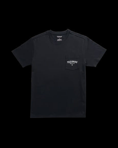 Tecovas Men's Fine Makers Pocket Black T-Shirt M40382BKB