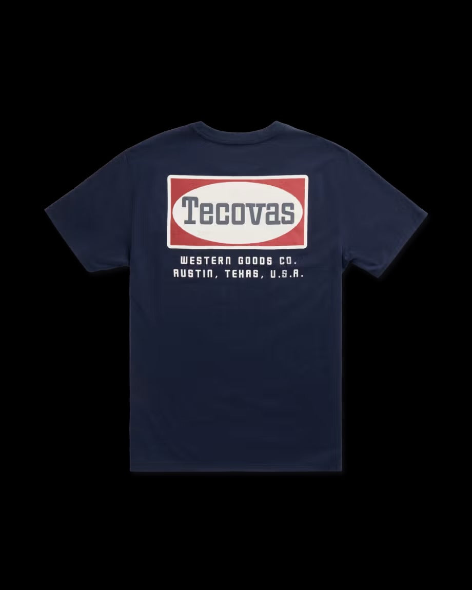 Tecovas Short Sleeve Oval Pocket T-Shirt M61122NVR