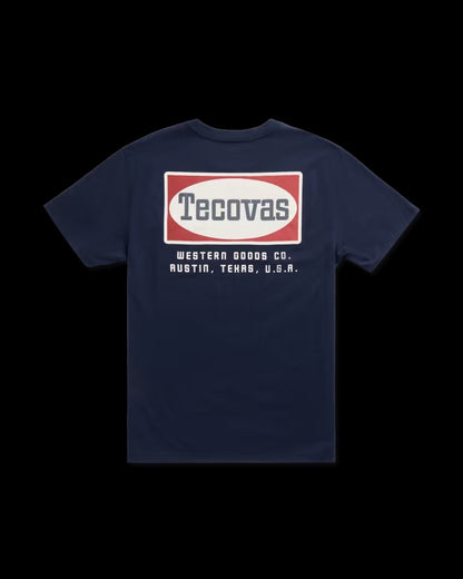 Tecovas Short Sleeve Oval Pocket T-Shirt M61122NVR