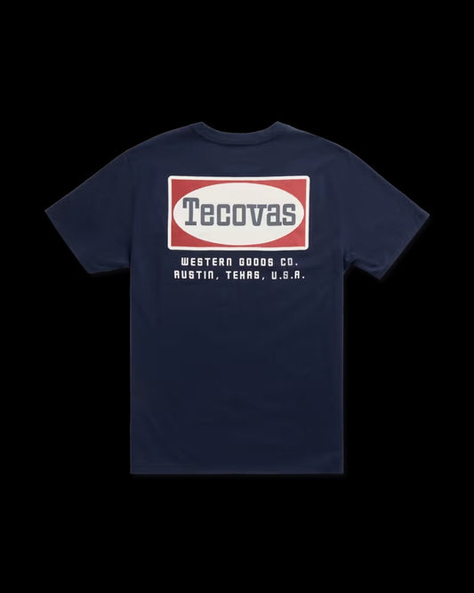 Tecovas Short Sleeve Oval Pocket T-Shirt M61122NVR