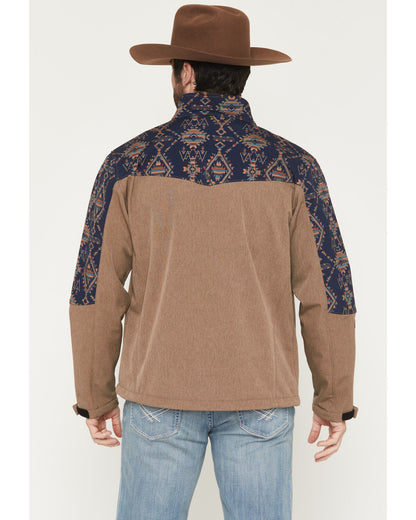 HOOEY MEN'S JACKSON HOLE SOUTHWESTERN SOFTSHELL JACKET