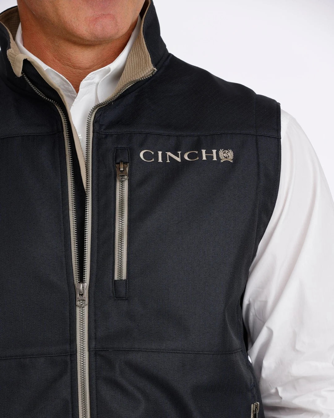 Cinch Men’s Bonded Navy Vest MWV1515032
