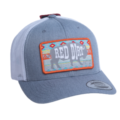 Red Dirt Hat Company Aztec Buffalo SnapBack